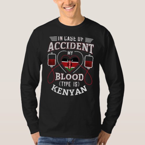 Kenya Flag Souvenirs For Kenyans Men  Women T_Shirt