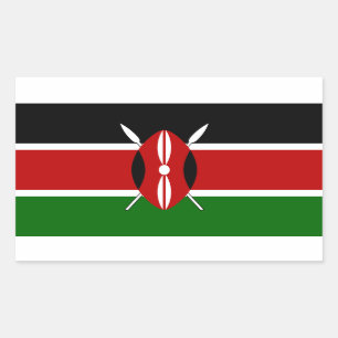 Kenya* Flag Sticker