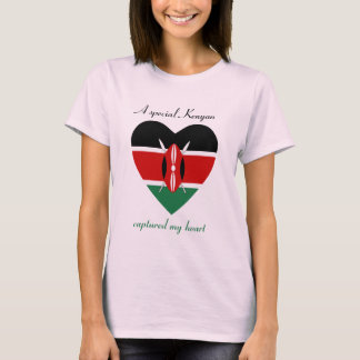 Kenya Flag Sweetheart T-Shirt