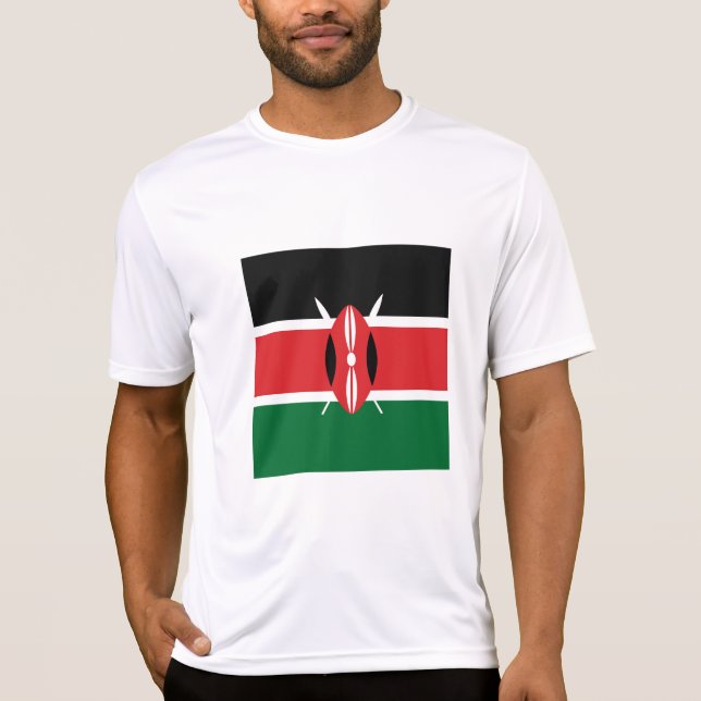 Kenya flag T-Shirt (Front)