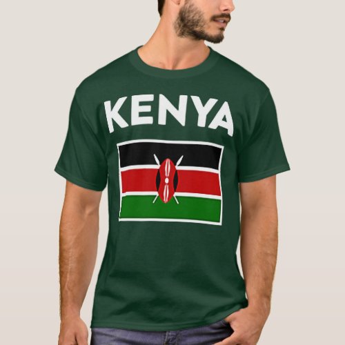 Kenya Flag  T_Shirt