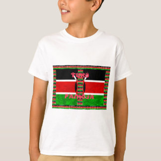 Kenya Flag: Tuko Pamoja - Unity Art Design T-Shirt