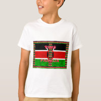 Kenya Flag: Tuko Pamoja - Unity Art Design
