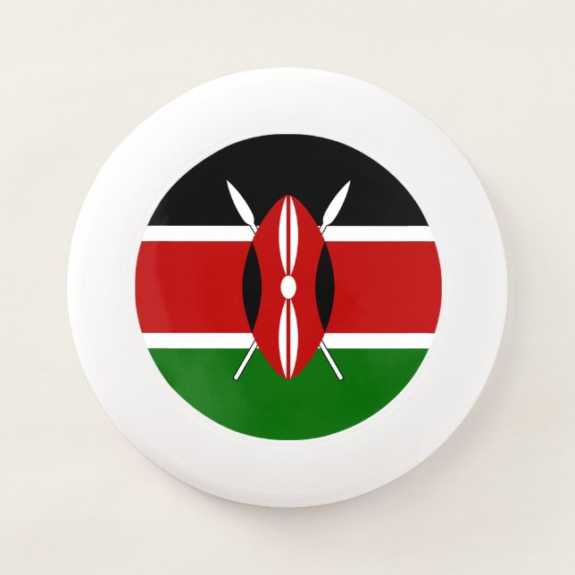 Kenya Flag Wham-O Frisbee (Front)