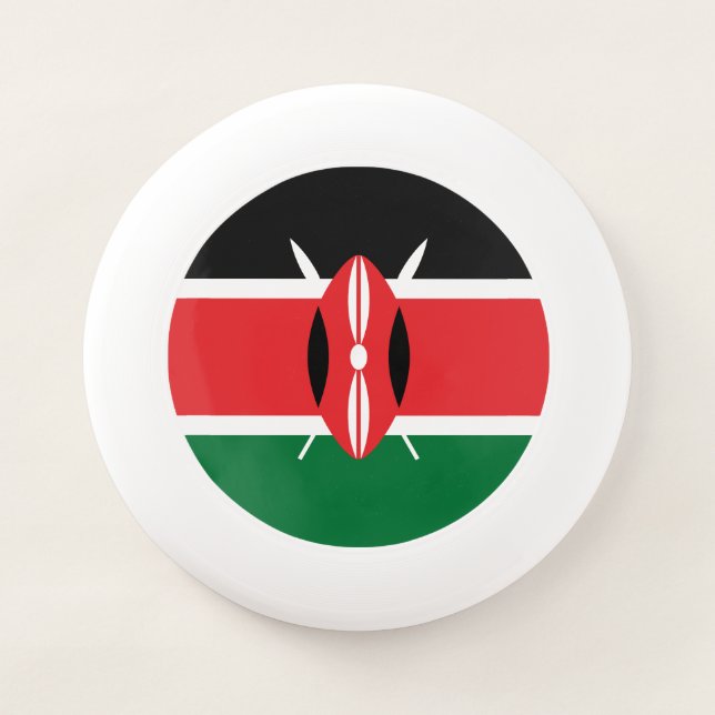 Kenya flag Wham-O frisbee (Front)