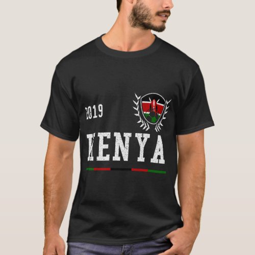 Kenya Football Jersey 2019 Kenyan Soccer T_Shirt