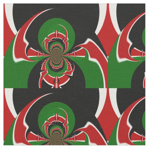 Kenya Hakuna Matata combed cotton Fabric