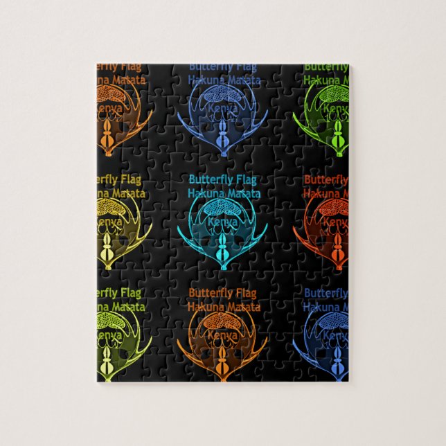 Kenya Hakuna Matata Jigsaw Puzzle (Vertical)