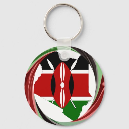 Kenya Hakuna Matata Keychain