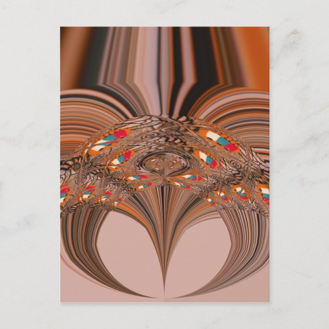 Kenya HakunaMatata Tradition Color designs.png Postcard (Front)