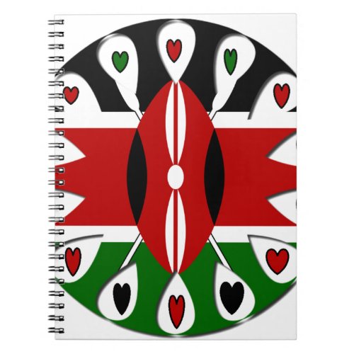 Kenya Hearts Notebook