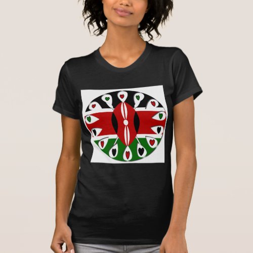 Kenya Hearts T_Shirt