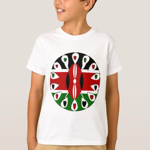 Kenya Hearts T_Shirt