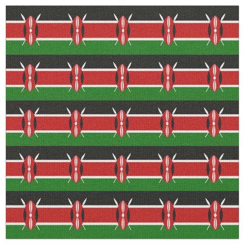 Kenya  Kenyan Flag fashion travelsport Fabric