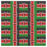 Kenya &amp; Kenyan Flag fashion, travel/sport Fabric