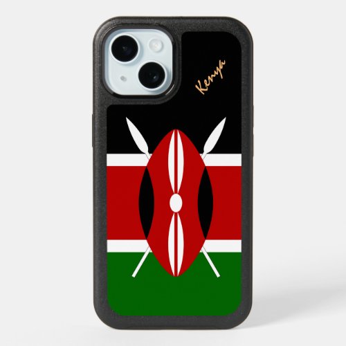 Kenya  Kenyan Flag fashion travel sports iPhone 15 Case