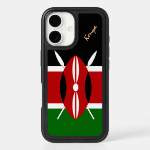 Kenya & Kenyan Flag fashion, travel /sports iPhone 16 Case