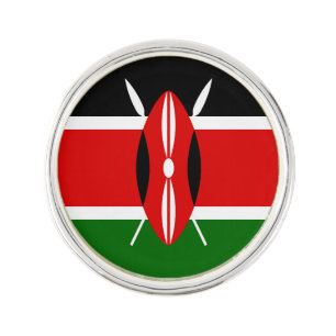 Kenya Lapel Pin