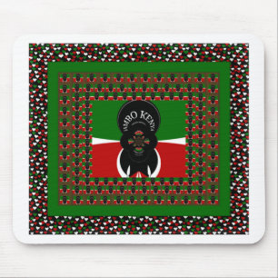 Kenya lovely heats mouse pad
