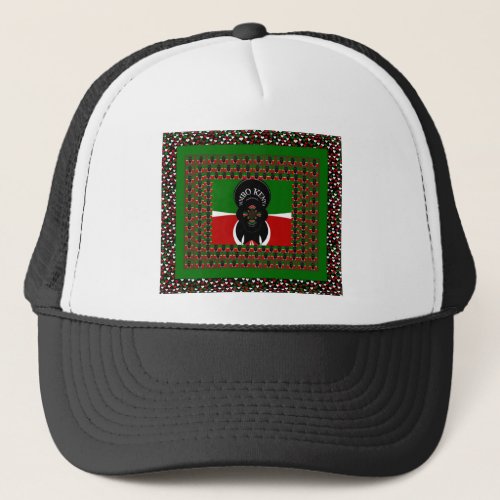 Kenya lovely heats trucker hat