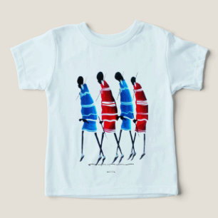 Kenya Maasai Art: Street Style   cultural fashion  Toddler T-shirt