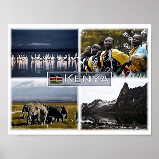 Kenya - Mosaic - Poster (Front)