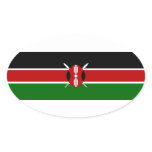 KENYA OVAL STICKER