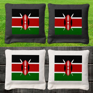 Kenya patriotic bags, Kenyan Flag Cornhole Bags