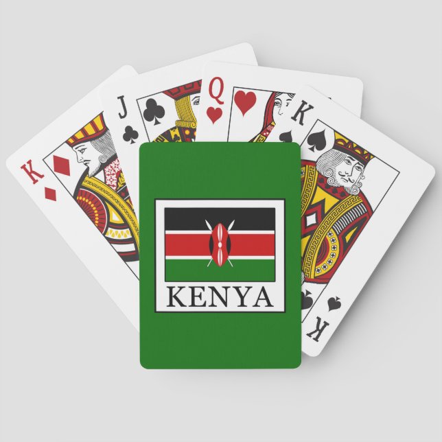 Kenya Poker Cards (Back)