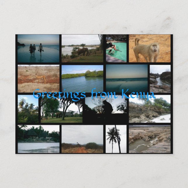 Kenya Postcard (Front)