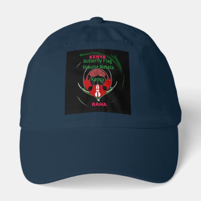 Kenya Raha Hakuna Matata.jpg Hat (Front)