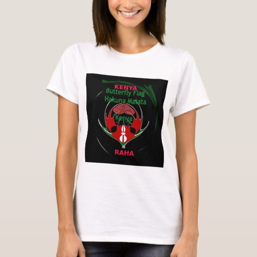 Kenya Raha Hakuna Matatajpg T_Shirt