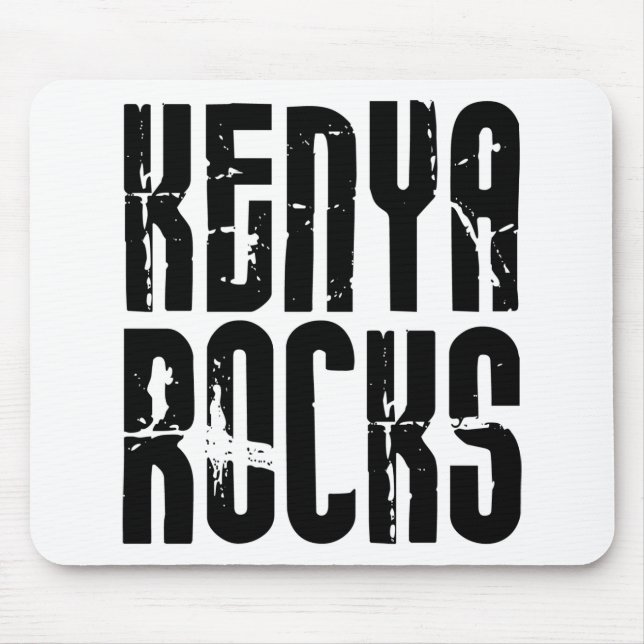 Kenya Rocks Mouse Pad (Front)