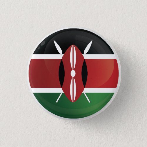 Kenya  Round Icon Flag Button