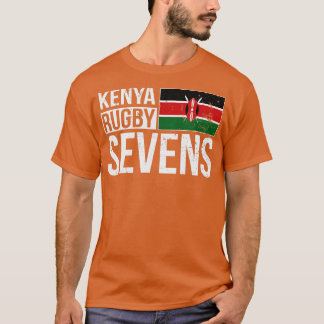 Kenya Rugby Sevens 7s Proud Fans Of Kenyan Africa T-Shirt