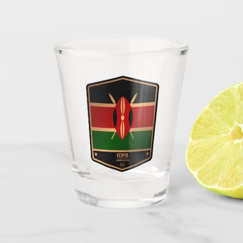 Kenya Shot Glass