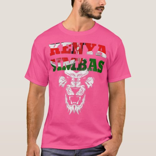 Kenya Simbas Rugby Fans and Players ank op  T_Shirt