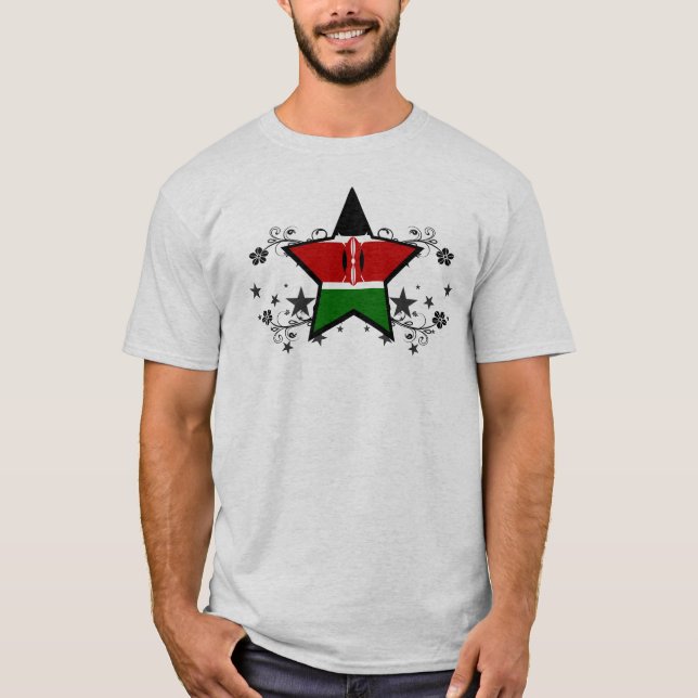 Kenya Star T-Shirt (Front)