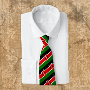 Kenya Ties, fashion Kenyan Flag, business Neck Tie