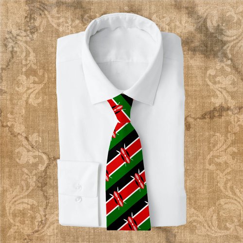 Kenya Ties fashion Kenyan Flag business Neck Tie