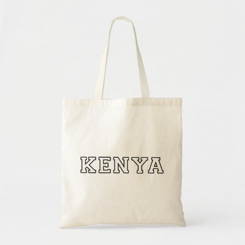 Kenya Tote Bag