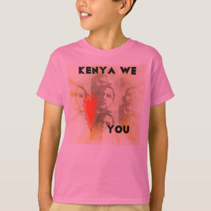 Kenya USA Kid Tagless ComfortSoft® Long Sleeve Tee