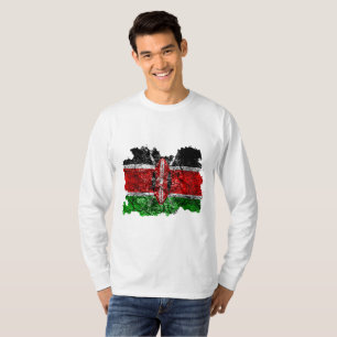 Kenya Vintage Flag T-Shirt