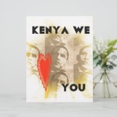 Kenya We Love You (Standing Front)