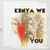 Kenya We Love You (Front/Back)