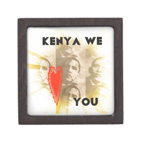 Kenya We Love You Keepsake Box