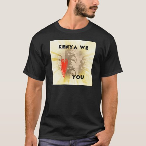 Kenya We Love You T_Shirt