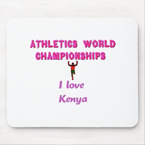 Kenya Worlds Athletic Champions Mouse Pad