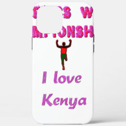 Kenya World&#39;s Athletic Champions.png iPhone 12 Pro Max Case