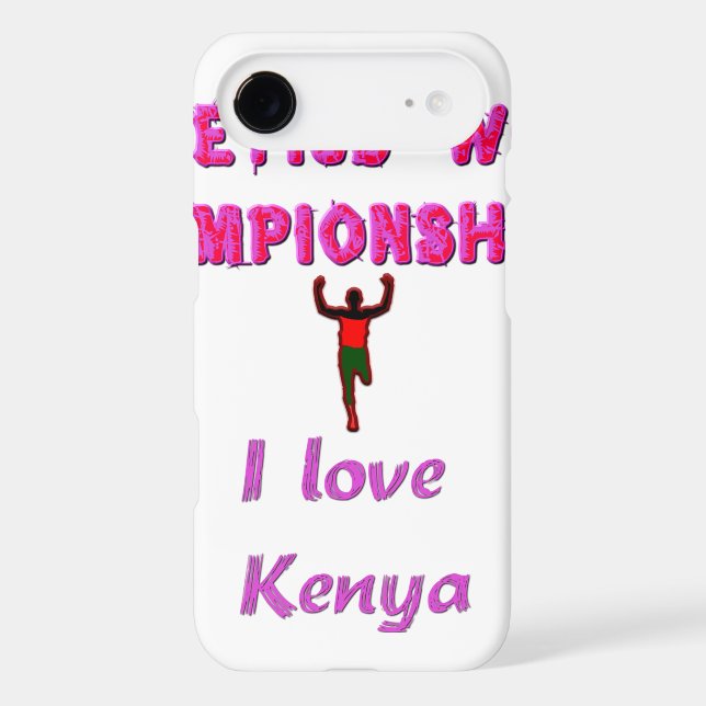 Kenya World's Athletic Champions.png Case-Mate iPhone Case (Back)